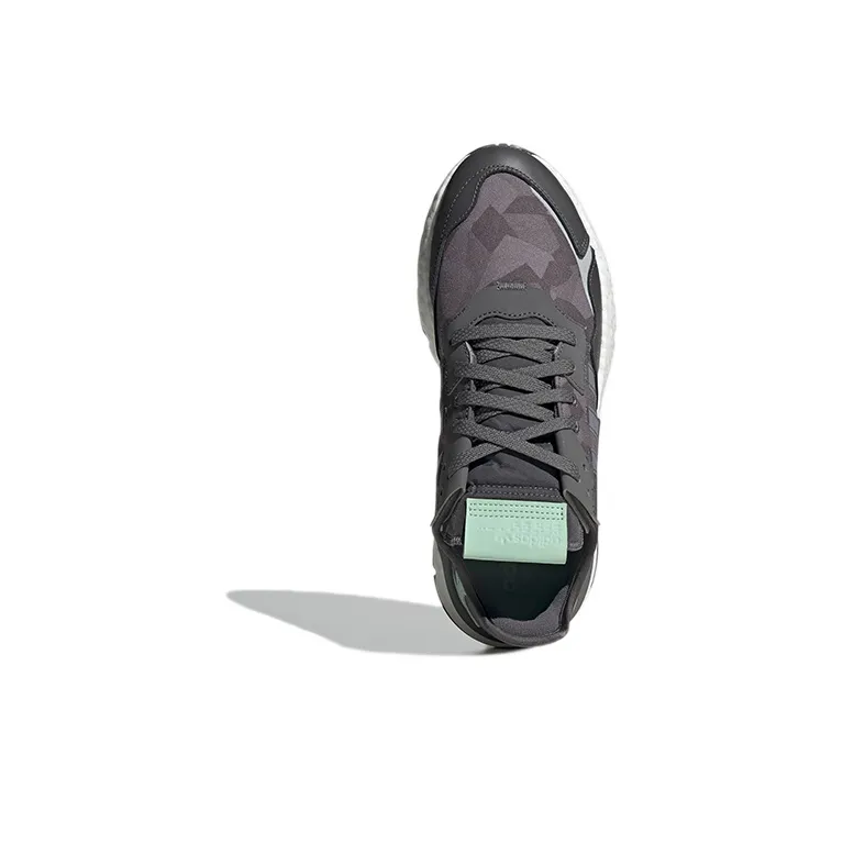 Adidas Originals Nite Jogger 'Gray Green White'-4