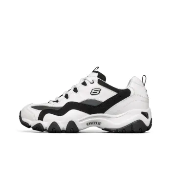 Skechers D Lites 2.0 Running Shoes White/Black/Grey