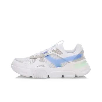 LINING Mark Casual Shoes Women's Low Top White/Blue