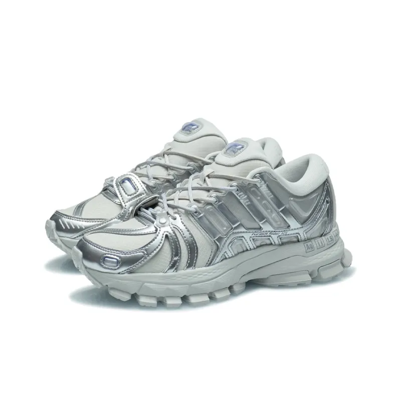 LiNing Furious Rider ACE 1.5 Low Top Casual Shoes Women's Silver Gray-2