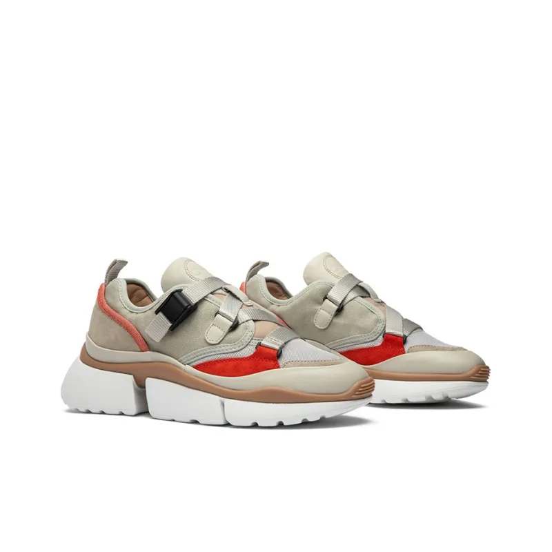 Chloé Women's Sonnie Low Top 'Light Eucalyptus' Women's-2