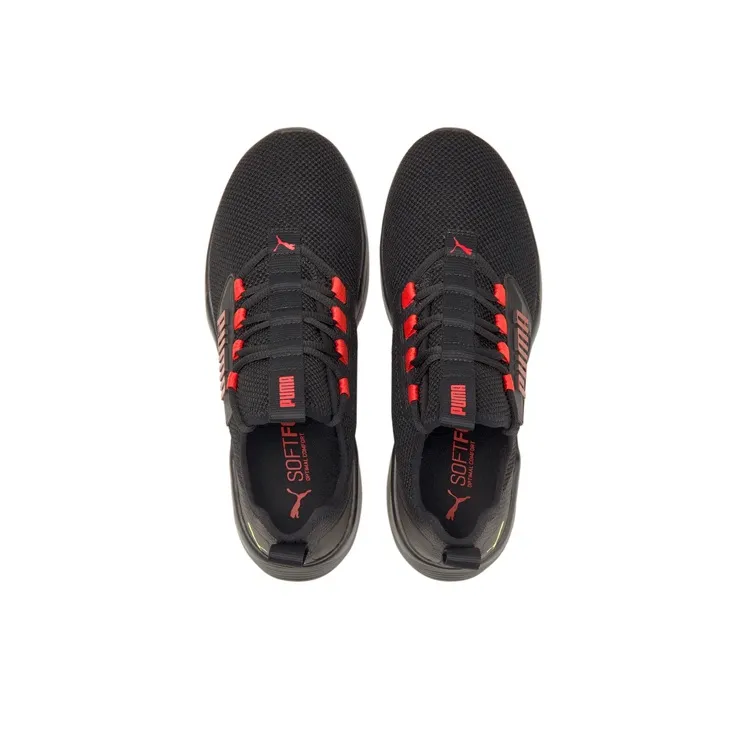 PUMA Retaliate Casual Shoes Men Low-Top Black/Red-2