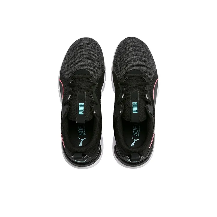 PUMA Nrgy Dynamo Futuro Low Top Running Shoes Black/White/Red Women's-2
