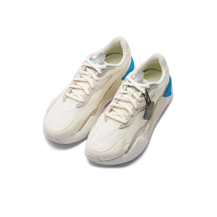 PUMA RS X Casual Shoes Unisex Low Top White Blue-2