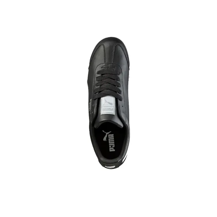 PUMA Roma Basic Black White PUMA Silver-2