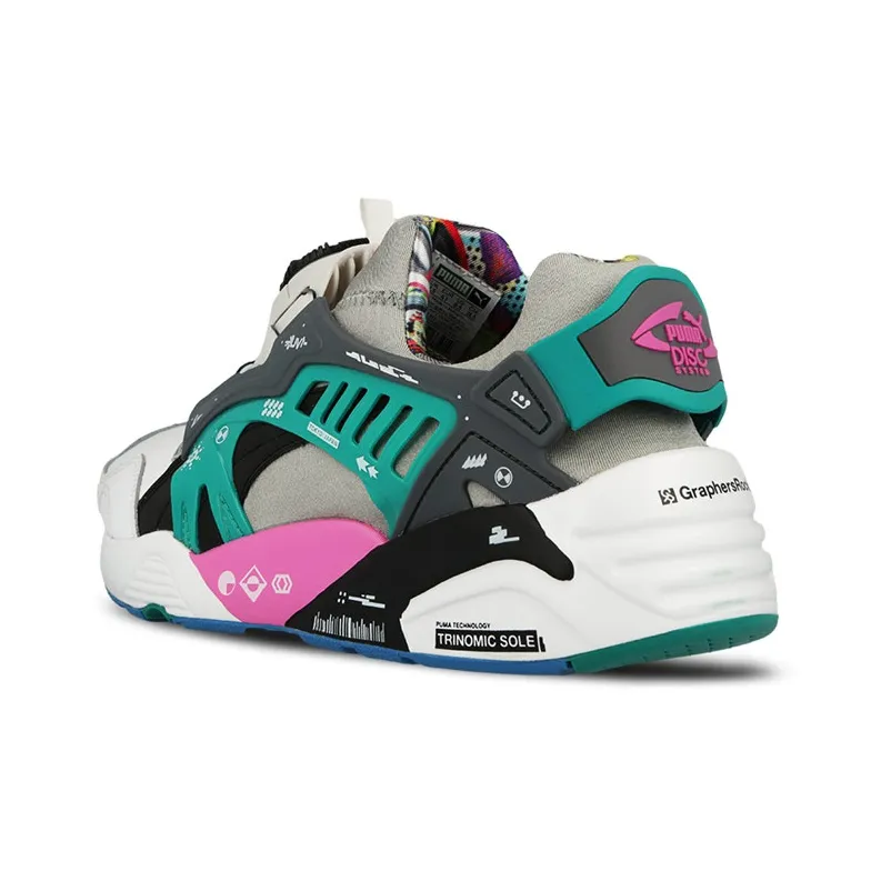 PUMA Disc Graphersrock White-3