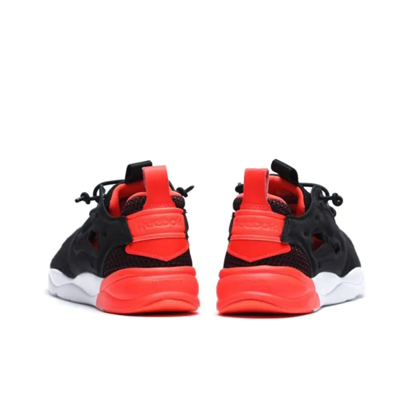 Reebok Furylite Pop Running Shoes Black/Orange Women's-3