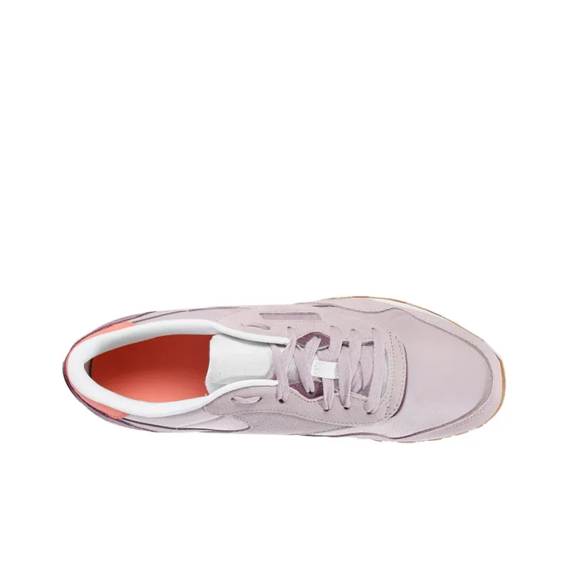 Reebok Classic Nylon Casual Shoes Women's Low-Top Purple-2