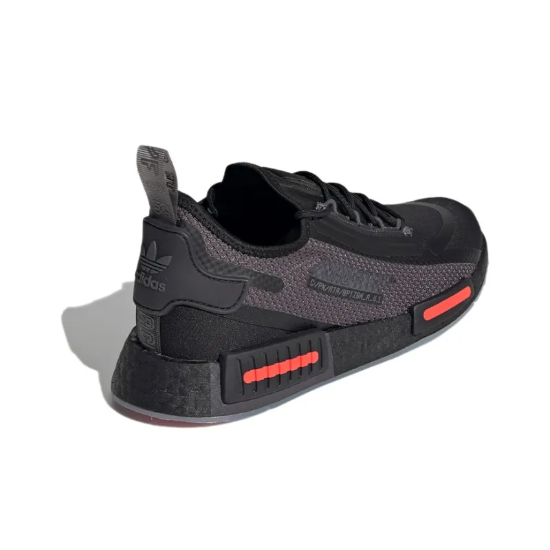 Adidas Originals NMD_R1 Spectoo 'Black Solar Red'-3