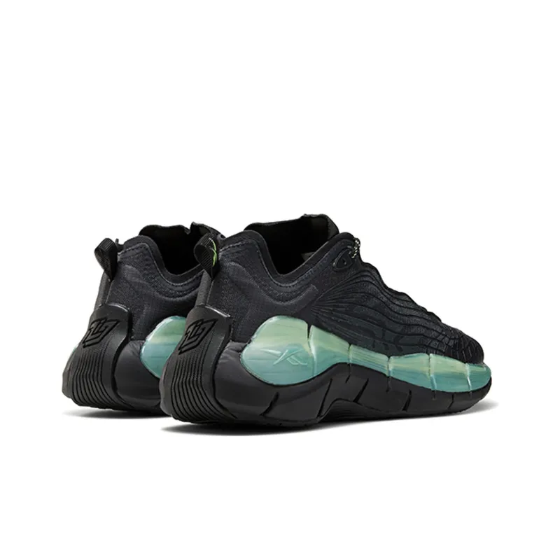 Reebok Zig Kinetica Ii Black Neon Mint-4