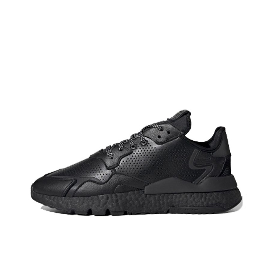 Adidas night jogger triple black online