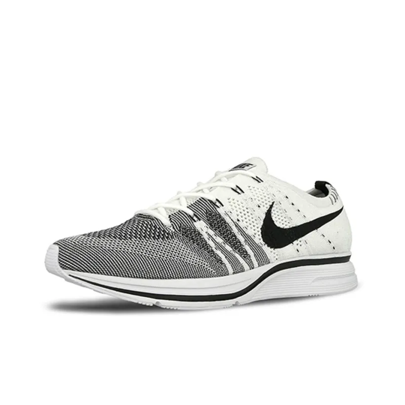 Nike Flyknit Trainer White Black-1