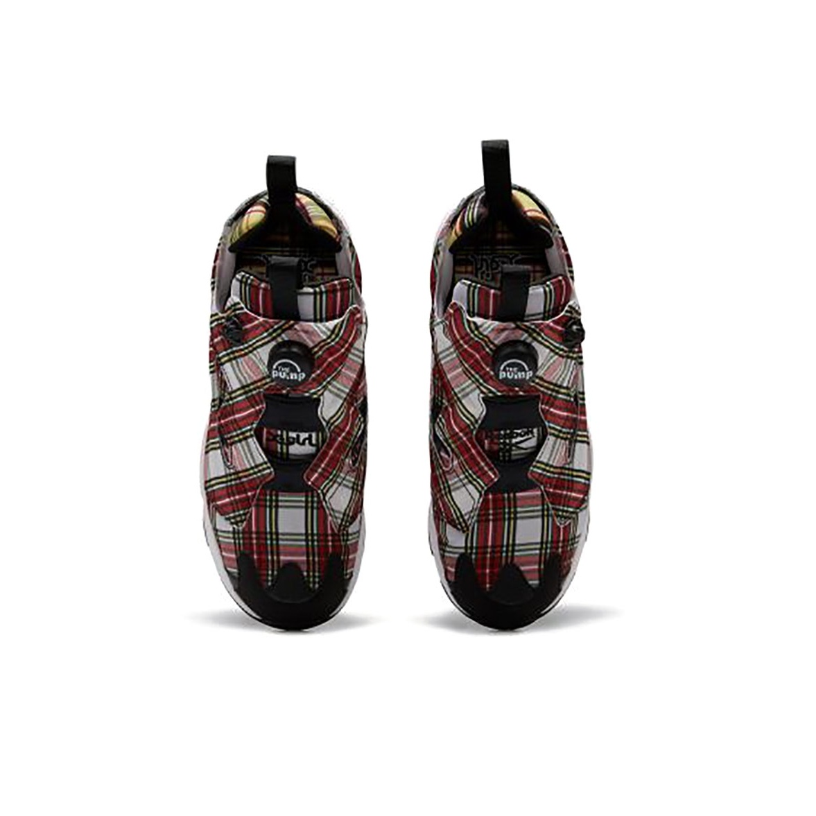 新作 X-Girl Fury InstaPump X POIZON - Women's 'Plaid' Og Reebok 靴