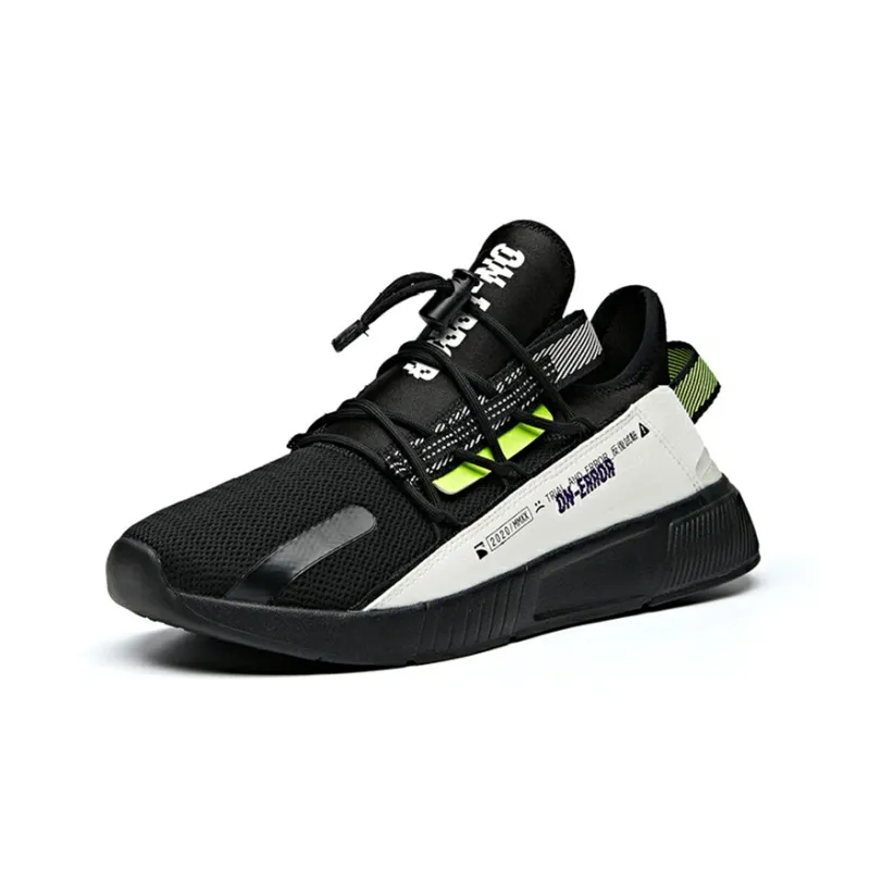 Anta Life Collection Low Top Casual Shoes Men's Black White-1