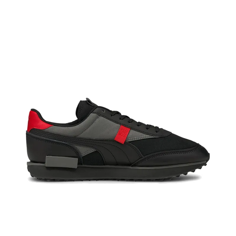 PUMA Future Rider Sprint 'Black High Risk Red'-1