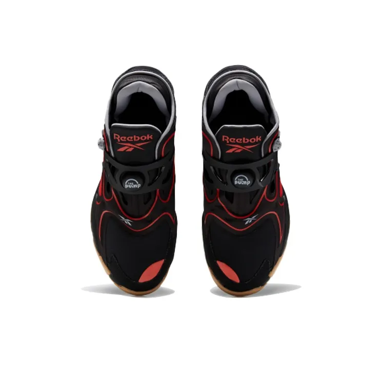 Reebok Pump Court Black Red Gum-4