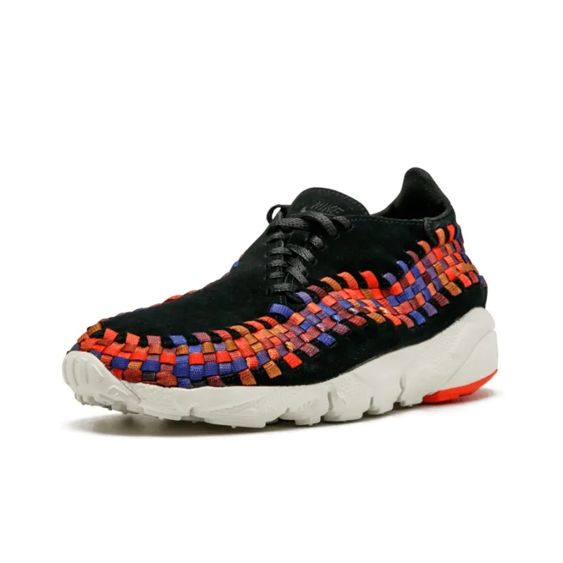 Nike Air Footscape Woven Black Rainbow-1