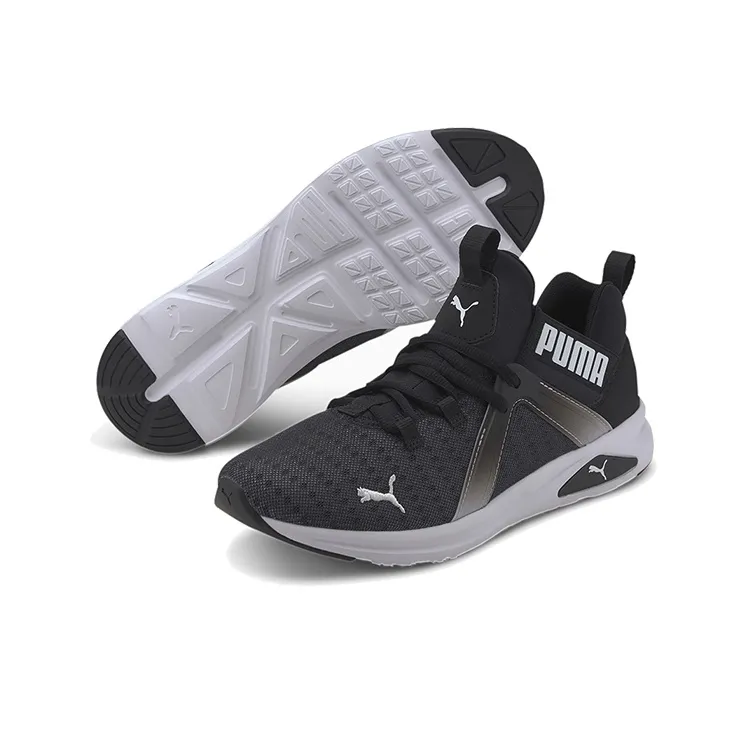 PUMA Enzo 2 Fade Low top Running Shoes Grey/White-4