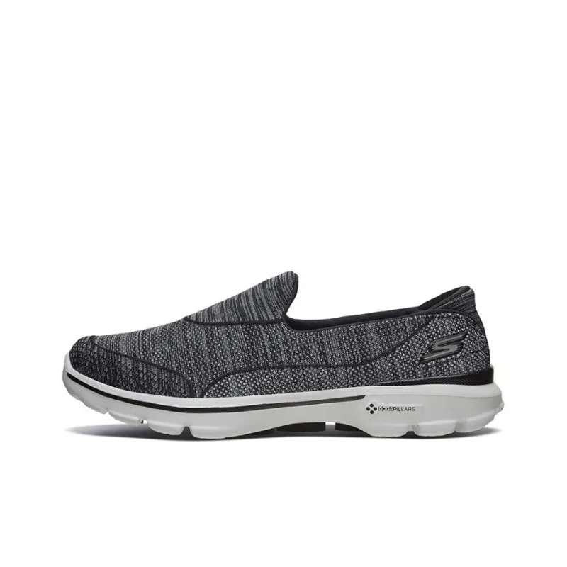 Skechers Go Walk 3 Casual Shoes Women's Low-Top Black/Gray-0