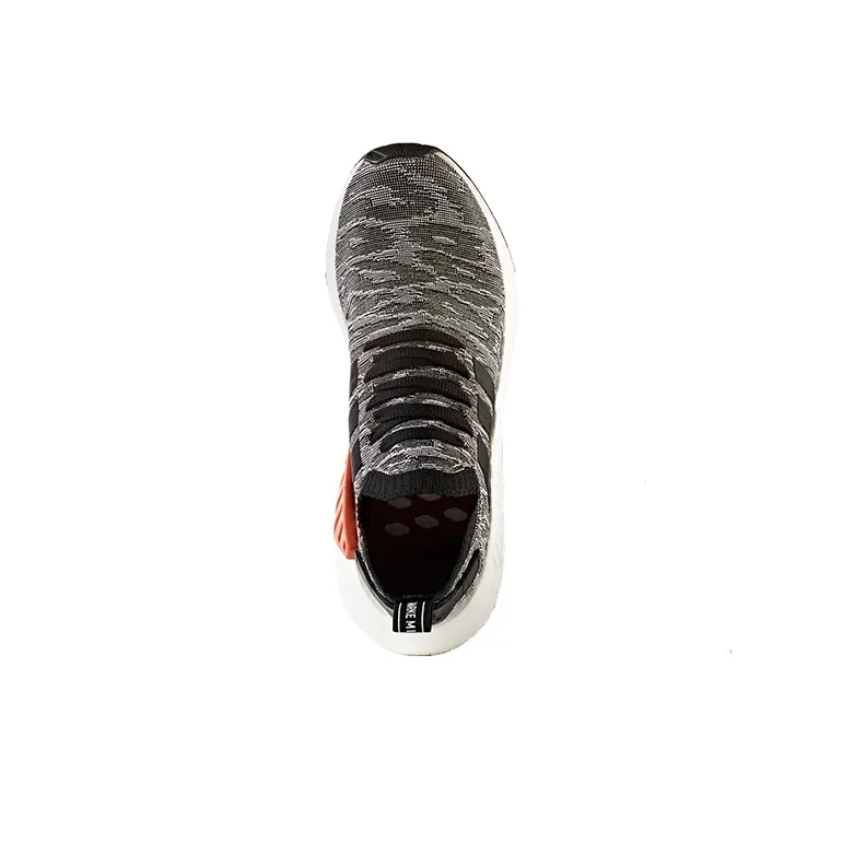 Adidas Nmd R2 Black White Future Harvest-4