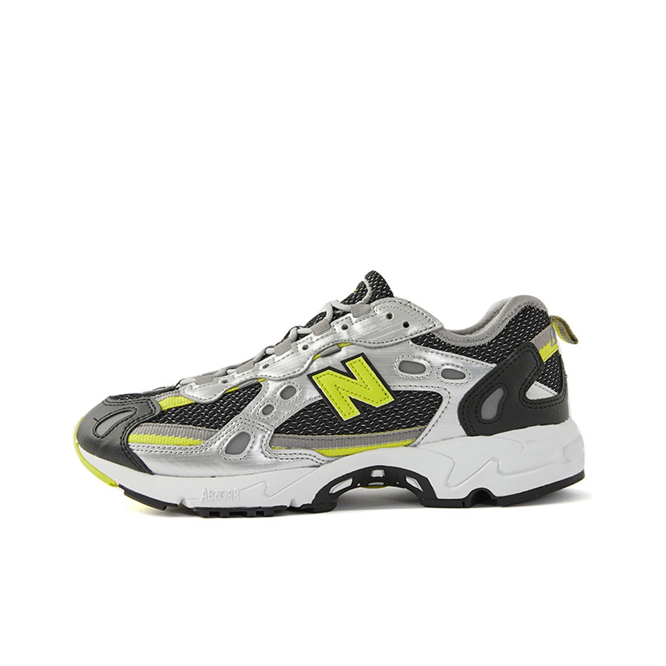 New Balance 827 Shoes Black Silver Yellow POIZON