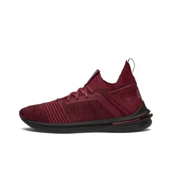 PUMA Ignite Limitless Sr Evoknit Low Top Running Shoes Red