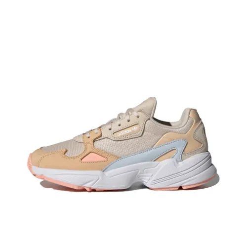 Adidas Originals Falcon Casual Shoes Women's Low-Top Brown/Blue/Pink