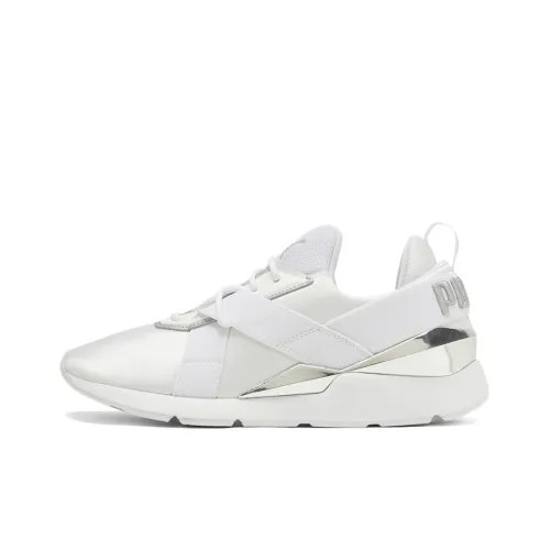 PUMA Muse X3 'White Metallic Silver' Women's