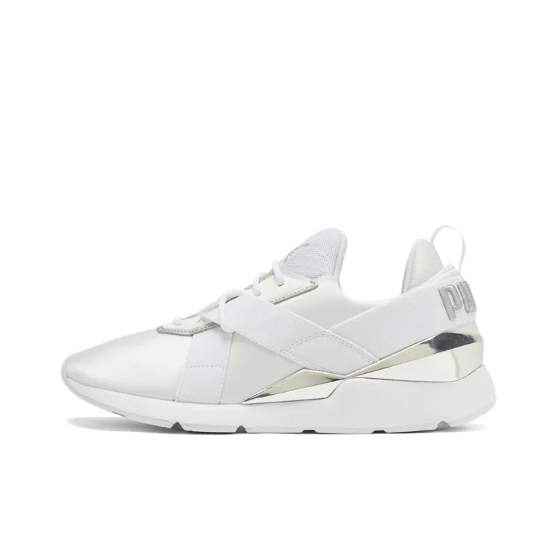 PUMA Muse X3 'White Metallic Silver' Women's-0