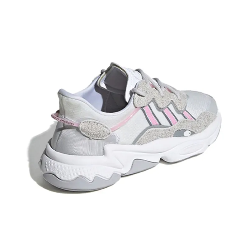 Adidas Ozweego White True Pink Women's-3