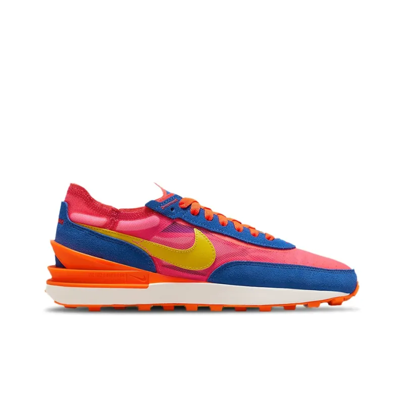 Nike Waffle One Racer Blue Hyper Pink Women's-1