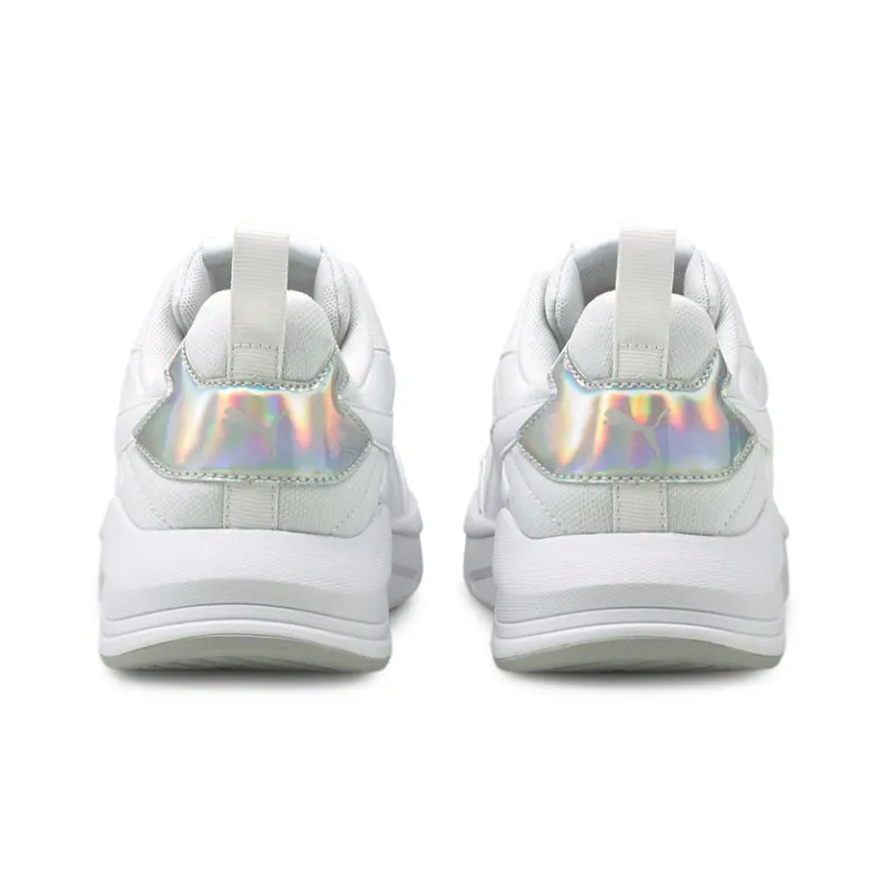 PUMA X Ray Lite Metallic 'White Silver' Women's-3