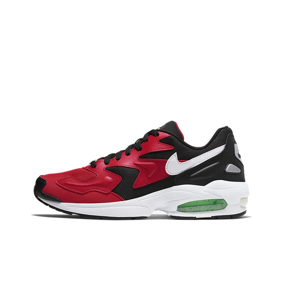 Nike Air Max 2 Light Black Red Electro Green POIZON