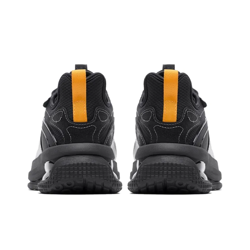 Anta Cushioned Slip Resistant Low Top Casual Shoes Men's Black-3