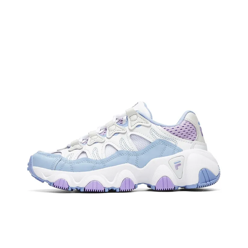 FILA FUSION Jagger Casual Shoes Women's Low Top Group White/Lavender-0