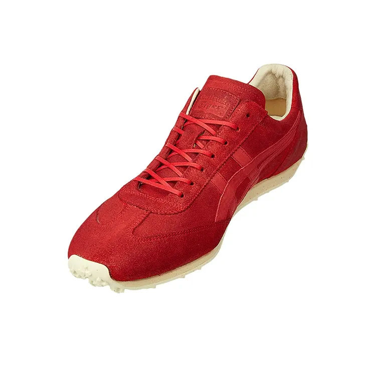 Onitsuka Tiger Edr 78 Anti Slip Wear Resistant Low Top Casual Shoes Men's Red-3
