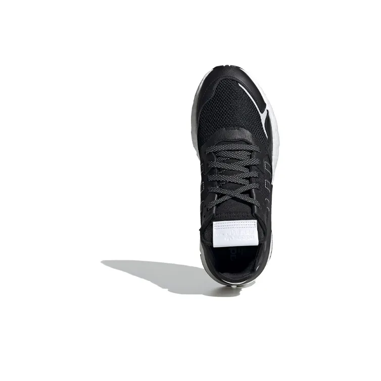 Adidas Originals Nite Jogger 'Black White'-4