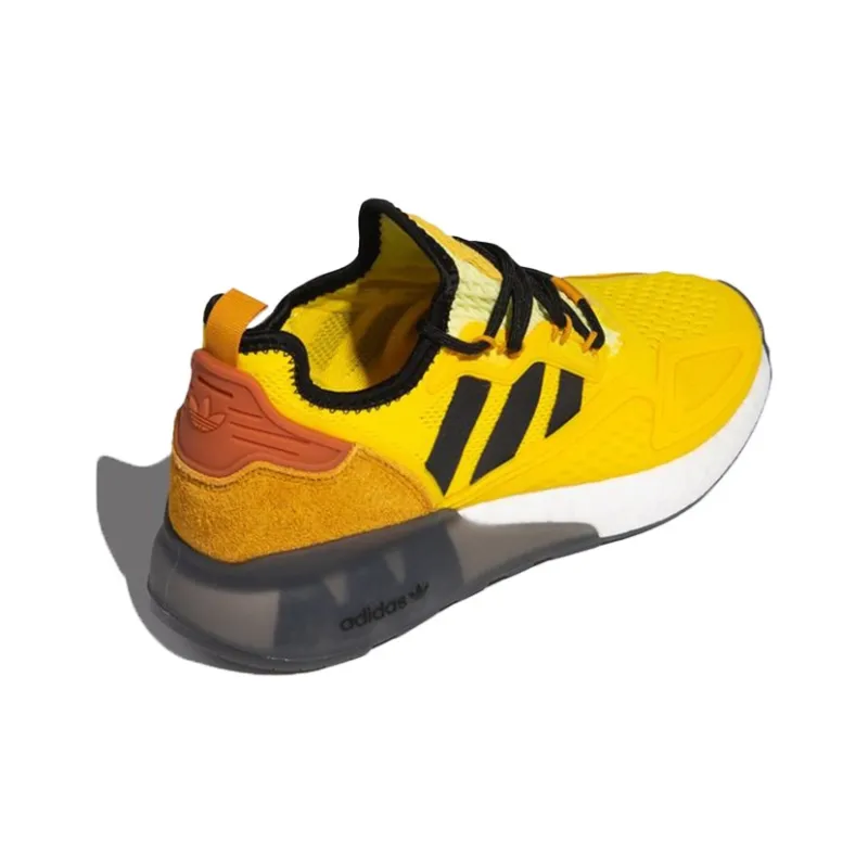 Adidas Zx 2K Boost Ninja Time In Yellow-3