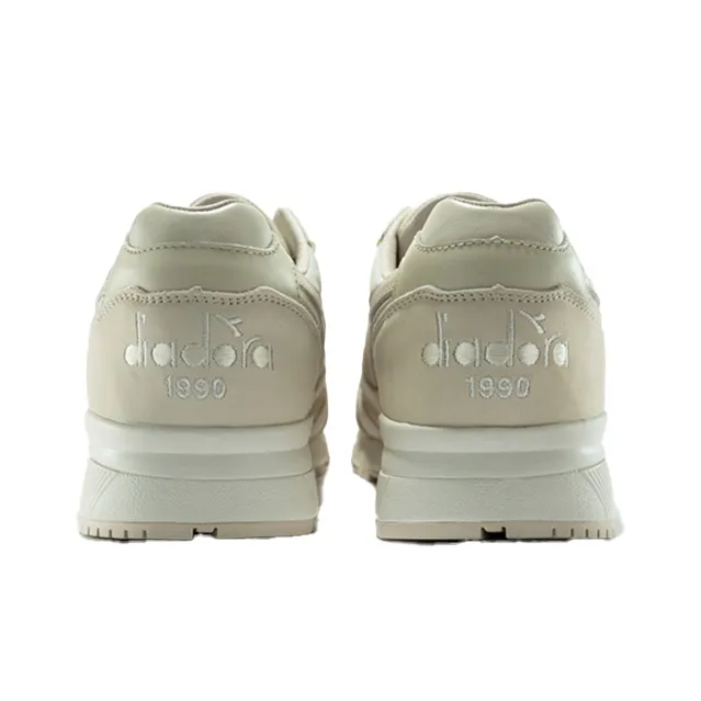 Diadora Anti Slip And Wear Resistant Breathable Low Top Casual Shoes Unisex White-3