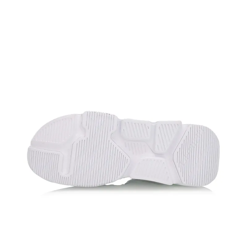 LINING Mark Casual Shoes Women's Low Top White/Blue-4