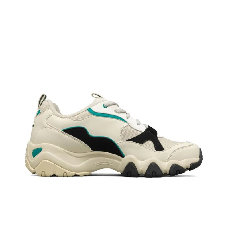 Skechers D'lites 2.0 Running Shoes White/Black/Green-1