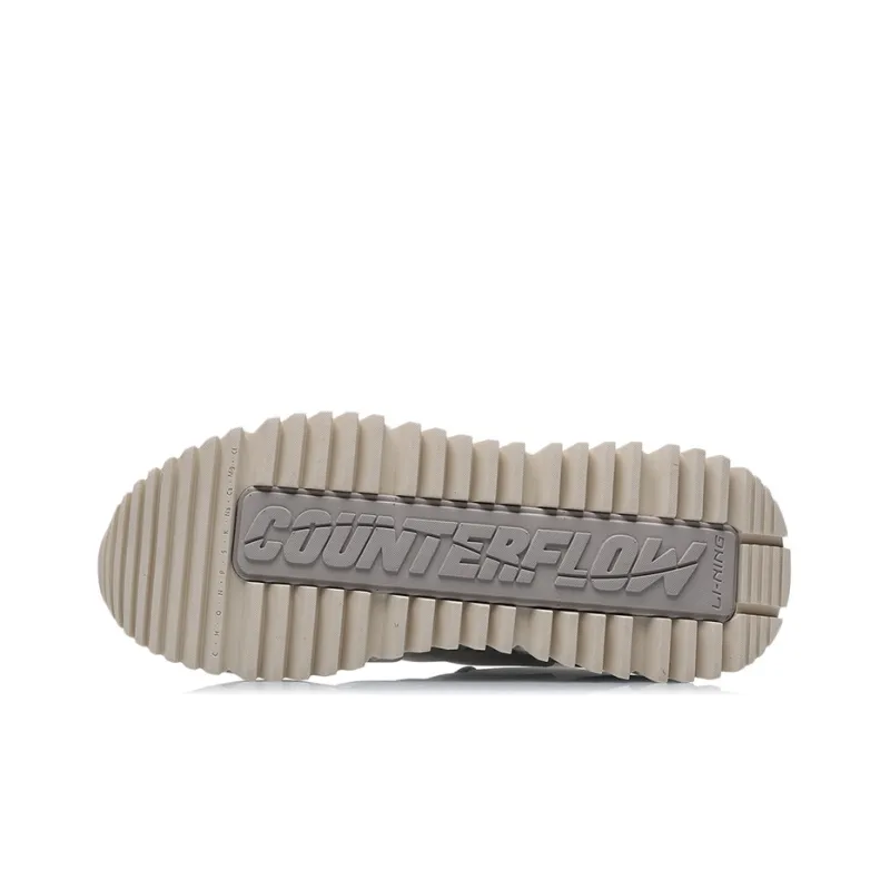LINING CF Casual Shoes Men Low Top Silver Fish Gray-4