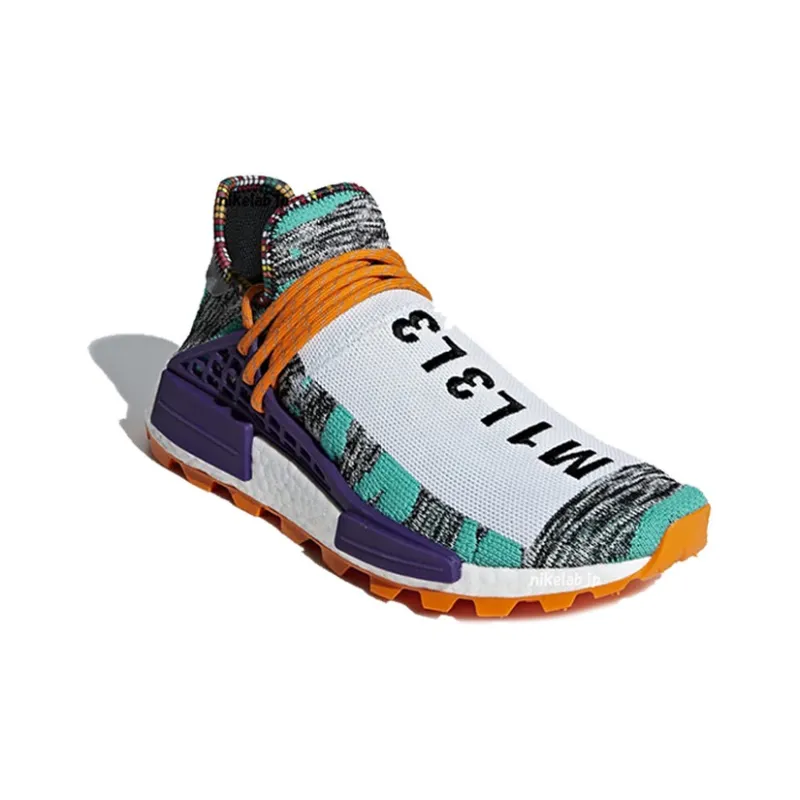 Adidas Nmd Hu Pharrell Solar Pack Orange-2