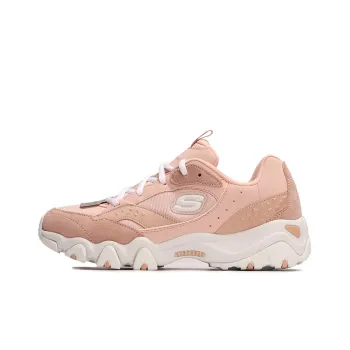 Skechers D Lites Running Shoes Pink Women's