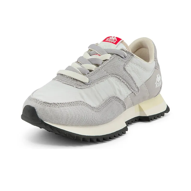 Kappa Coverage Cushioning Low Top Casual Shoes Unisex Light Gray-1
