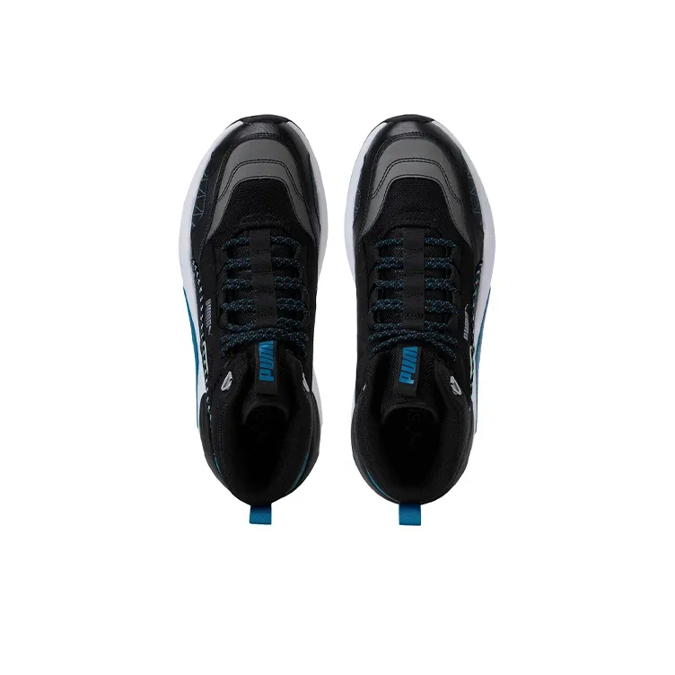 PUMA X Ray 2 Square Mid Wtr 'Black Digital Blue'-2
