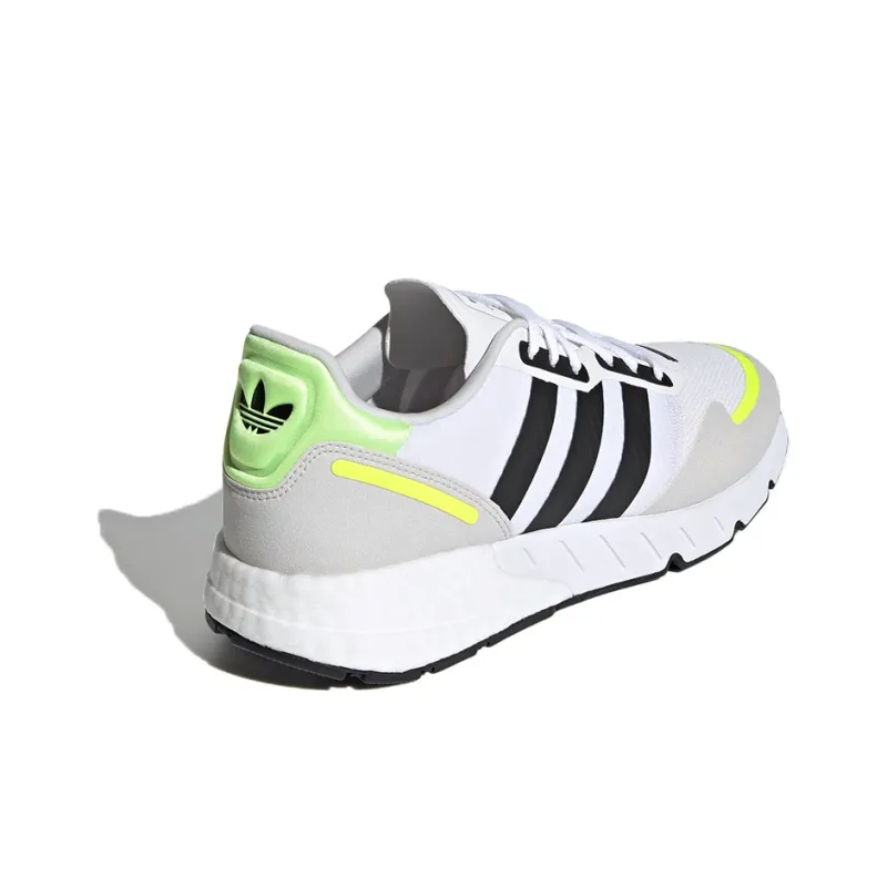 Adidas Zx 1K Boost White Solar Yellow-3