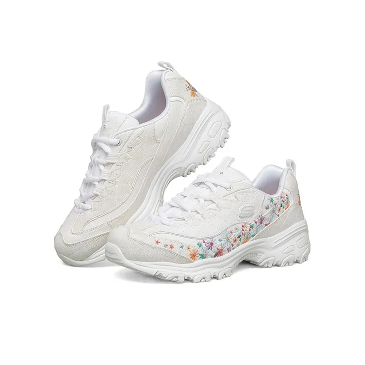 Skechers D'LITES White Women's-2
