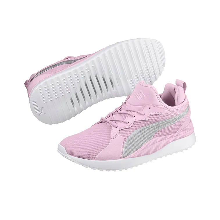 PUMA Pacer Next Series Casual Shoes Women's Low-Top Pink/White/Gray-4