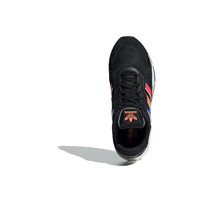 Adidas Tresc Run Core Black Shock Red Easy Orange-3